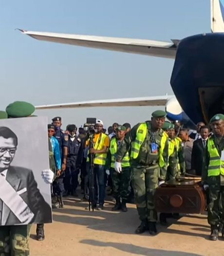 Kist met gouden tand van vermoorde Congolese premier aangekomen in geboorteregio