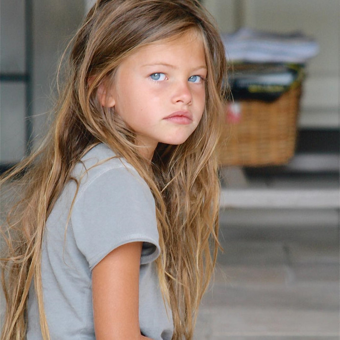 Thylane Blondeau à 6 ans.