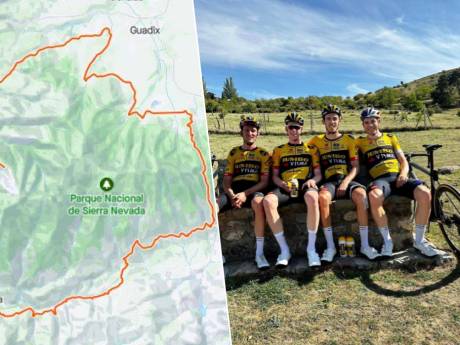 "Un petit tour avec les collègues": l'entraînement monstureux de Wout van Aert à la Sierra Nevada