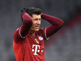 Gehavend Bayern ondanks 20ste goal Lewandowski onderuit thuis tegen Mönchengladbach