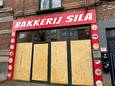 In de Frans van Ryhovelaan in Gent werd afgelopen nacht een Koerdische bakkerij vernield.