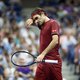 Onherkenbare Federer verslagen door extreme hitte