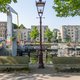 Alle bankjes op de Wittenburgergracht hebben een groene donslaag