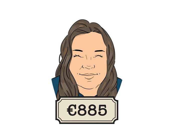Linda is cafetariamedewerker