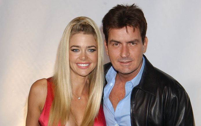 Denise Richards en Charlie Sheen in betere tijden