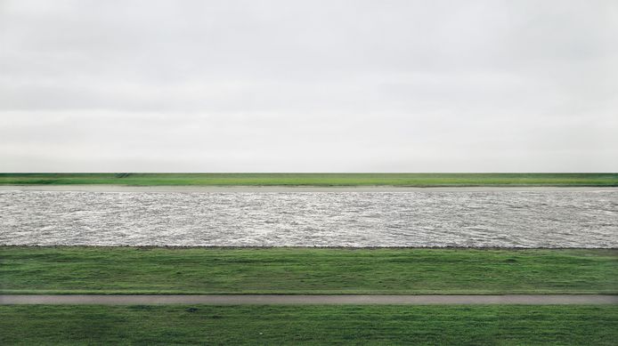 Dit was de voormalig duurste foto: 'Rhine II' van Andreas Gursky
