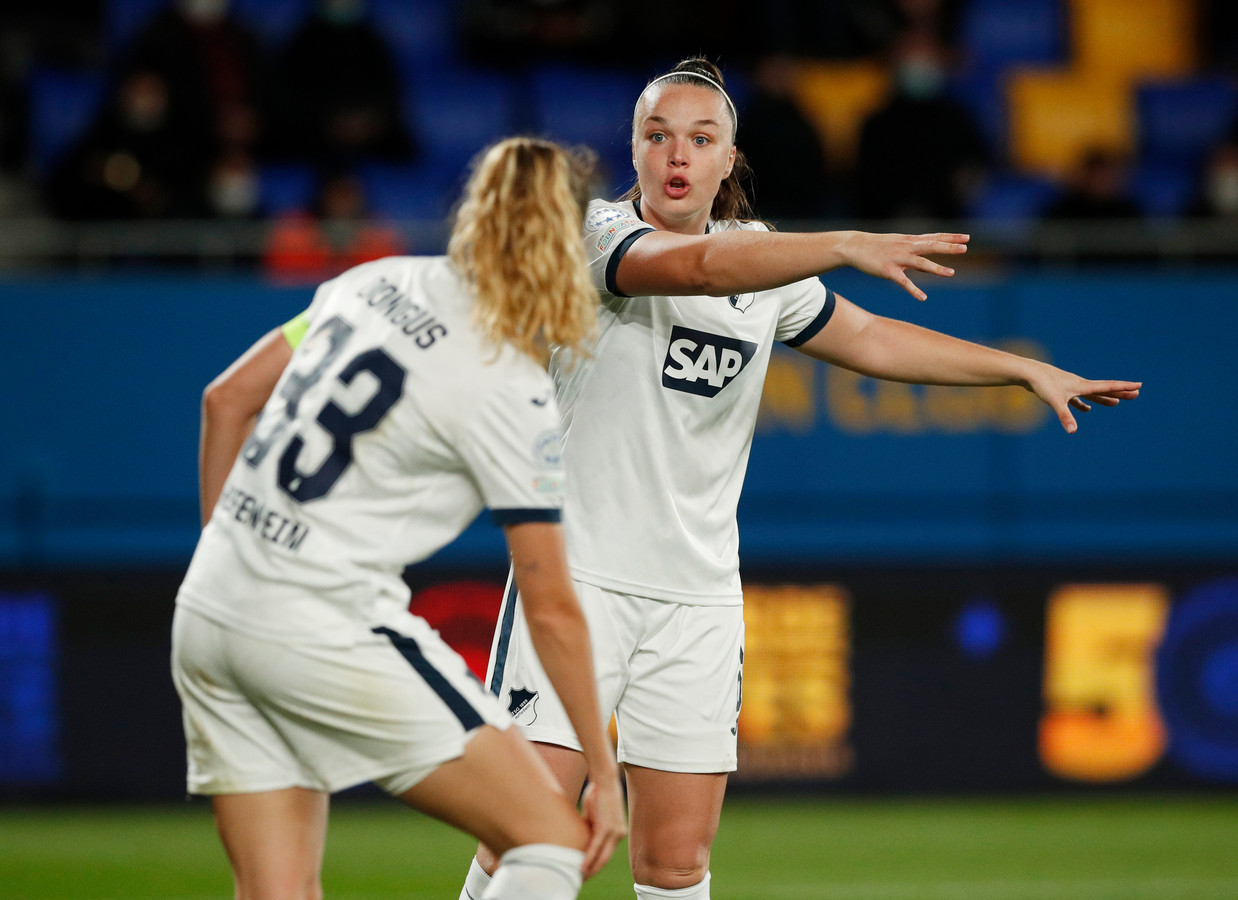 Tine De Caigny, een jaar na haar triomf en toptransfer naar Hoffenheim