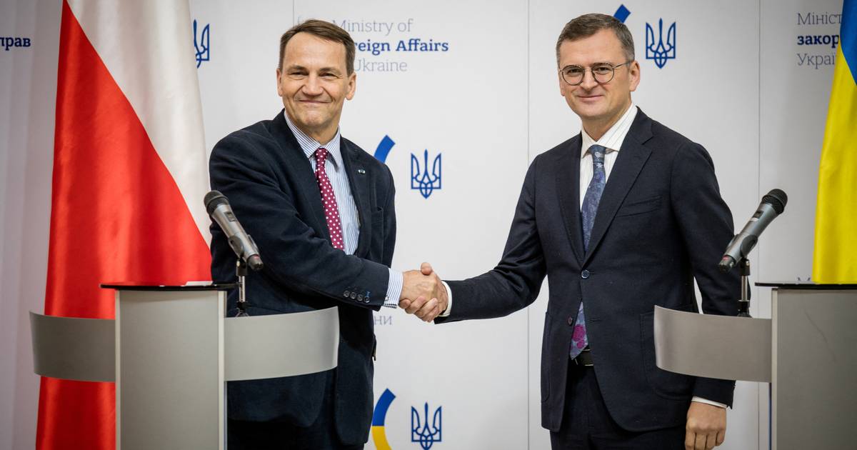 Польша заявляет, что поддерживает Украину в «титанической борьбе» против России |  Война Украины и России