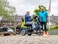 Krijn van Dijk tijdens de Scoot Veilig-cursus.