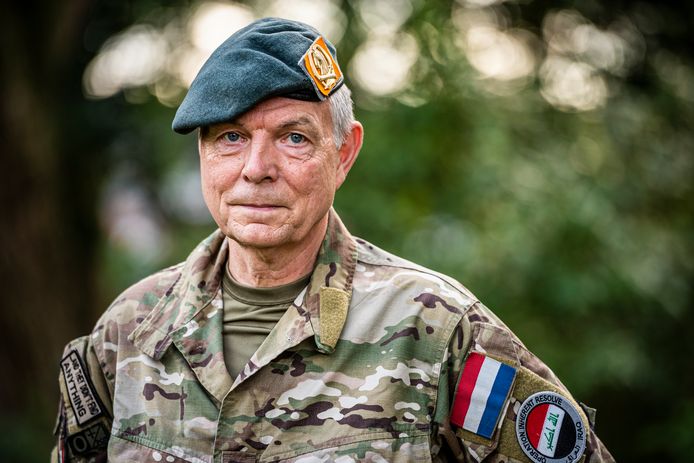 Reservist Marvin Kuipers (60) is net terug uit Irak.