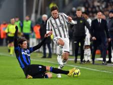 Juventus sluit roerige week af met doelpuntrijk gelijkspel tegen Atalanta
