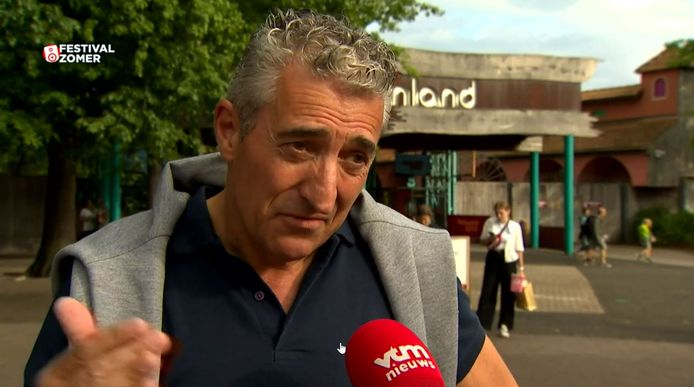 Hugo Foets, organisator van 100% Retro Festival vrijdagavond bij VTM Nieuws: "Dat is ondernemen: soms win je, soms verlies je." Probleem is dat Foets zelden aan de winnende kant staat.