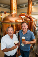 Jan Kollenburg sr (links) en Jan Kollenburg jr.