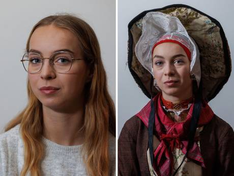 Alinde (19) is een van de gezichten op bijzondere postzegels: ‘Zetten Kampereiland op de kaart’