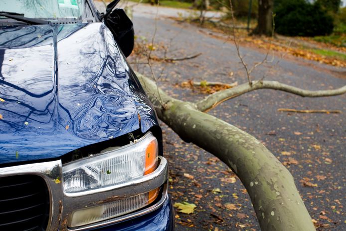 Wat moet je doen als je wagen of woning beschadigd raakt bij een storm?