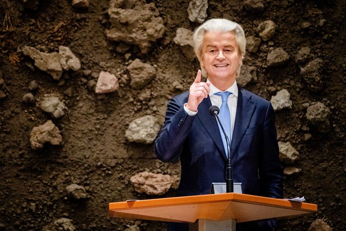 De Nederlandse politicus en PVV-leider Geert Wilders.