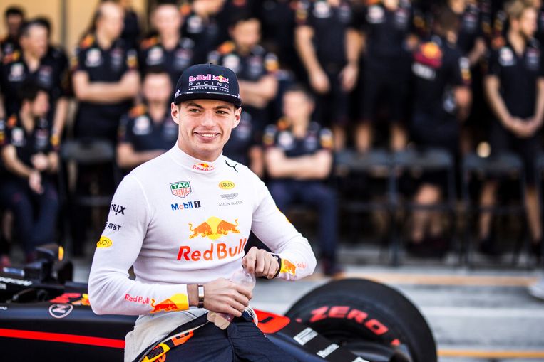 Max Verstappen, hier voor de Grand Prix in Abu Dhabi. Beeld Photo News