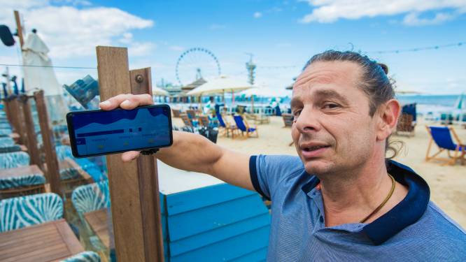Strandtenthouder Marco is weerdiensten zat: ‘Foute voorspelling kost mij zo 10.000 euro per dag’