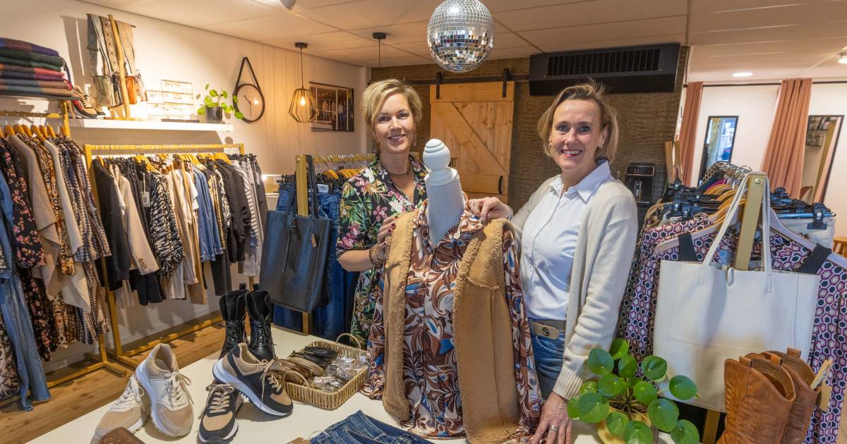 Een kledingwinkel openen in een klein dorp, Marieke en Jolanda durfden het: ‘Een eenmalige kans’