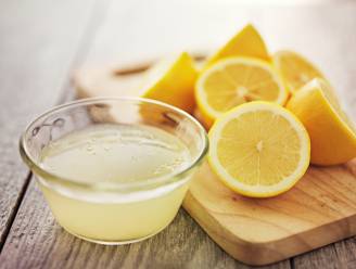 De sleutel voor een fit en gezond leven is ... citroensap