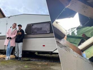 Sven (32) en Luna (25) leven al maand in caravan nadat aannemer verdwijnt, nu grijpen ze ook naast noodwoning: “We voelen ons in de steek gelaten”