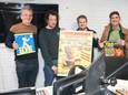 Philippe Moorthamer, Simon Barroo, Henk Roelands en Roger De Bruyn zijn allen dj bij Radio Barbier en delen de passie voor vinyl.