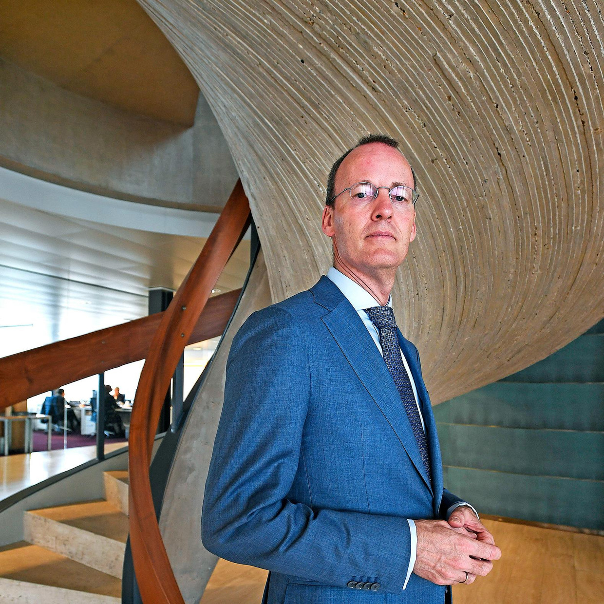 Klaas Knot, directeur Nederlandse Bank. Beeld de Volkskrant