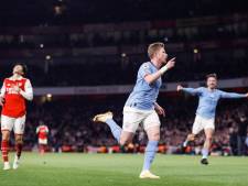 Man City réalise un gros coup face à Arsenal, De Bruyne inscrit un superbe but