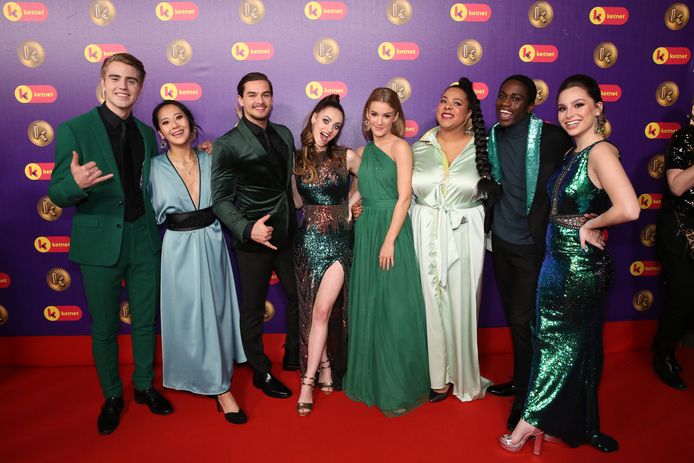 De cast van '#LikeMe' op het Gala Van de Gouden K's 2020