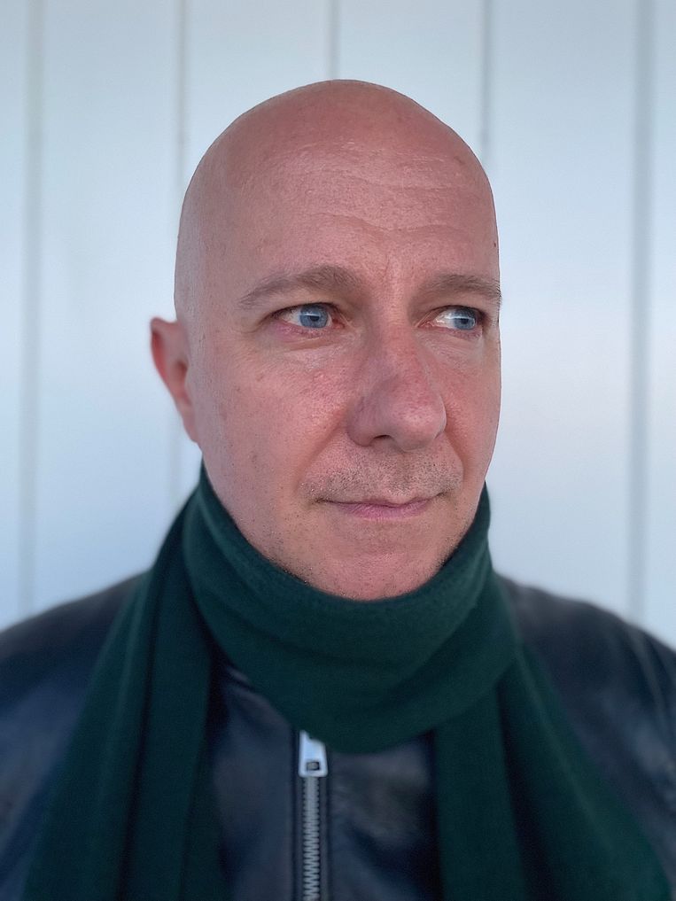 Steven Heene van Behoud de Begeerte, organisator van November Boekenmaand.  Beeld rv