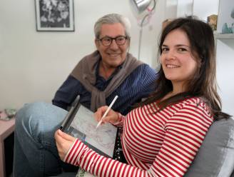 Kleindochter Yasmine (26) treedt in voetsporen van striptekenaar Jean-Pol (80): “Mensen gelukkig maken met onze tekeningen, dat is het mooiste aan de stiel”