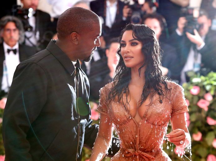 Kim Kardashian en Kanye West in betere tijden