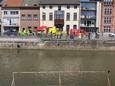 Het ongeval gebeurde aan de Frits De Wolfkaai in Aalst.