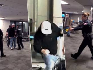 Man bezat zich in luchthavenbar, maakt amok en wordt getaserd door agenten