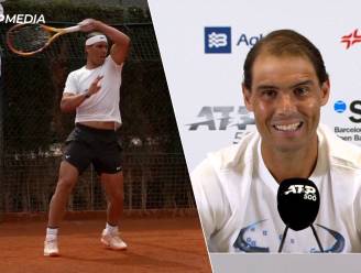 “Ik geniet van elk moment op het terrein”: Rafael Nadal maakt comeback op de Barcelona Open