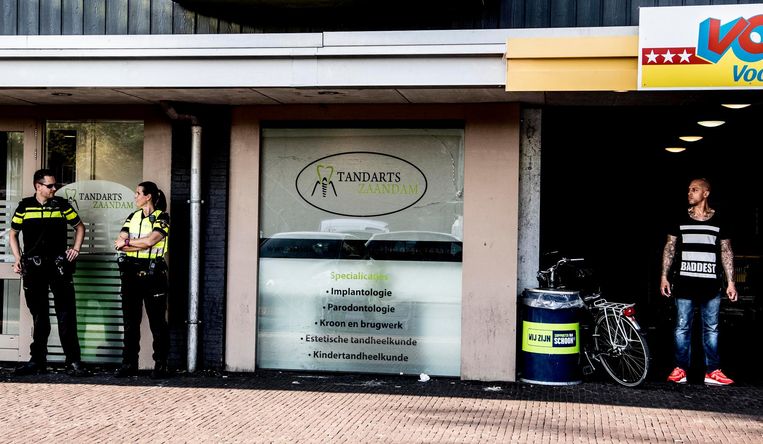 Bij de Vomar in de wijk Poelenburg in Zaanstad. Beeld anp