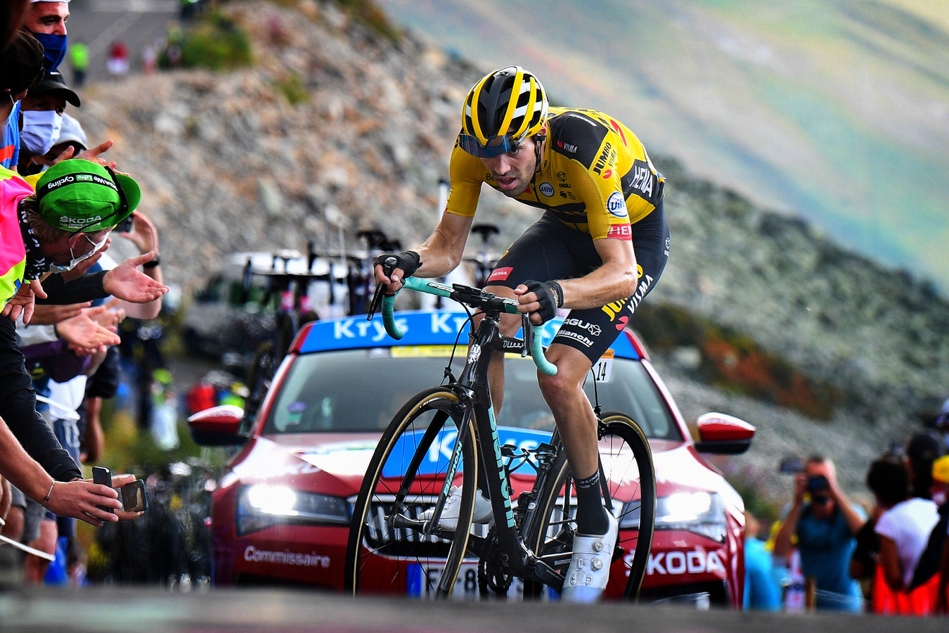 Dumoulin beleeft ‘bijna perfecte’ dag ‘Fantastisch, ik hou hiervan