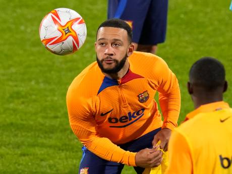 Clubtopscorer Memphis keert na weken absentie terug in selectie FC Barcelona