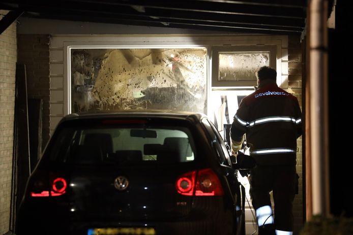 Brand in bijgebouw Sint-Oedenrode.