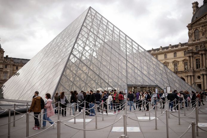 Het Louvre is een van de bekendste musea ter wereld.