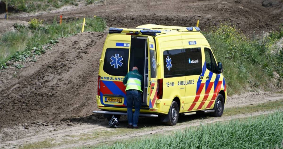 Ernstig ongeluk op motorcrossbaan Ritthem.