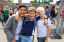 Jacob, met zijn vrienden Hente en Quinn