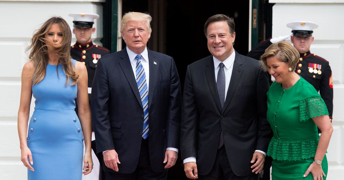 Trump steekt pluimen Panamakanaal op zijn eigen hoed, maar de Panamese president heeft een laconiek antwoord klaar