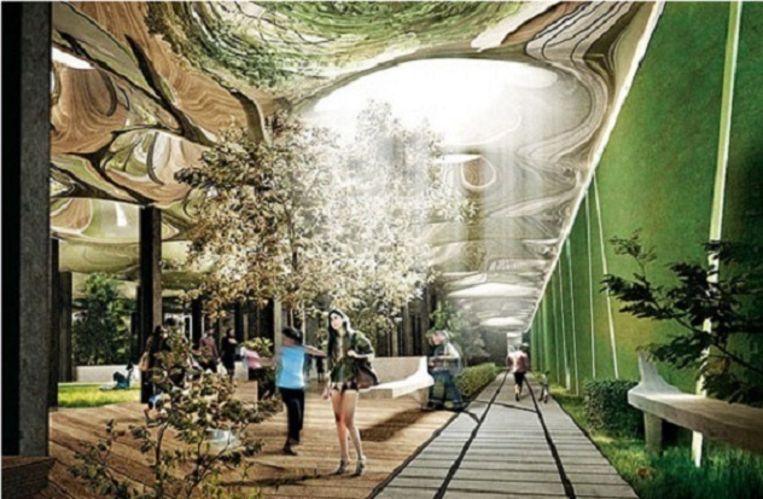 barsten verwijderen Schat Plannen voor ondergrondse groene oase in New York | De Morgen