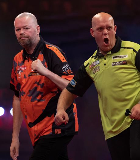 Raymond van Barneveld maakt grote indruk en treft Michael van Gerwen in Nederlandse clash