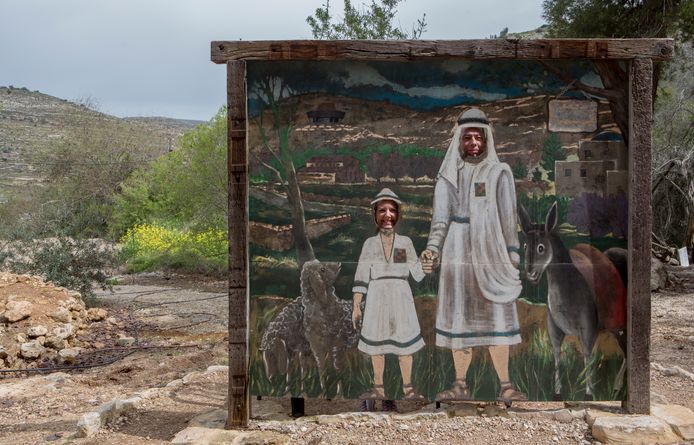 De Joodse nederzetting Tel Shiloh in Israël is veranderd in een toeristische attractie voor evangelische christenen.