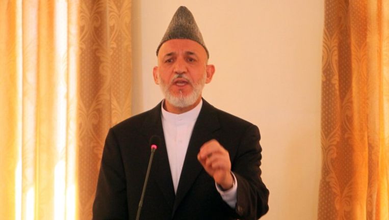 Karzai Beeld epa
