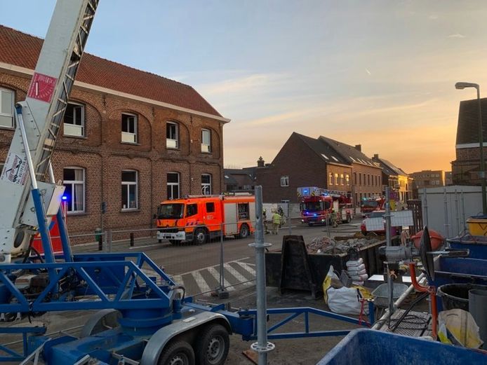 De brandweer kwam ter plaatse voor een controle.
