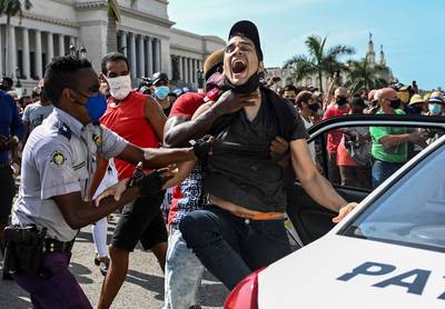 Les États-Unis sanctionnent Cuba pour la “répression” des “manifestations pacifiques”