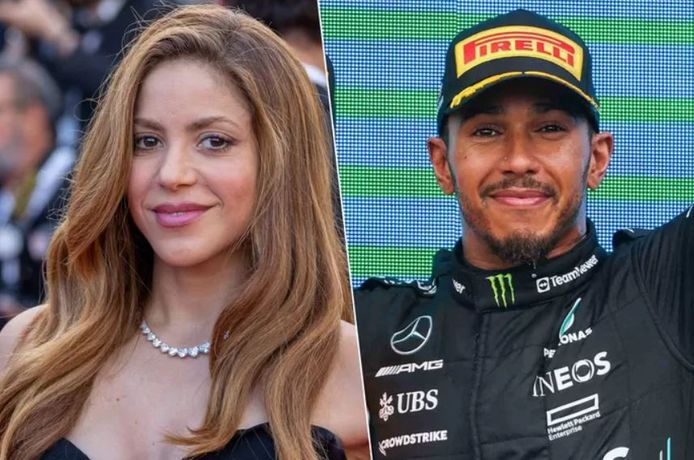 Shakira et Lewis Hamilton ont fait la fête toute la nuit après le Grand Prix de Grande-Bretagne” | People | 7sur7.be